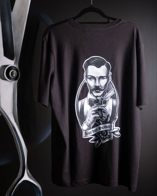 T-Shirt à Manches courtes - Barber Squad - Black