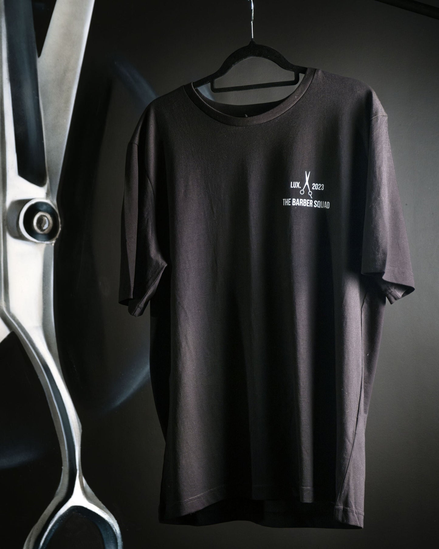 T-Shirt à Manches courtes - Barber Squad - White